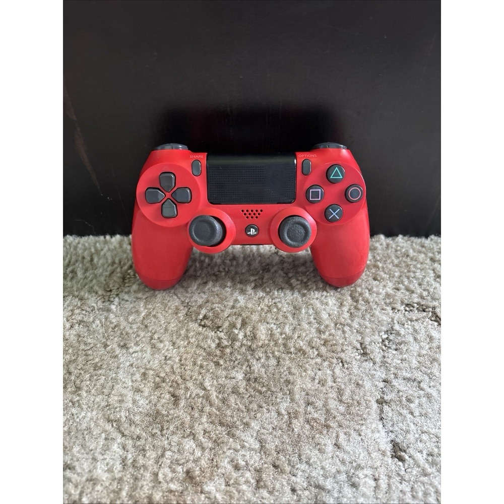 Sony PlayStation 4 Controller OS Red Fair Parts Repair Stick Drift CUH-ZCT2U